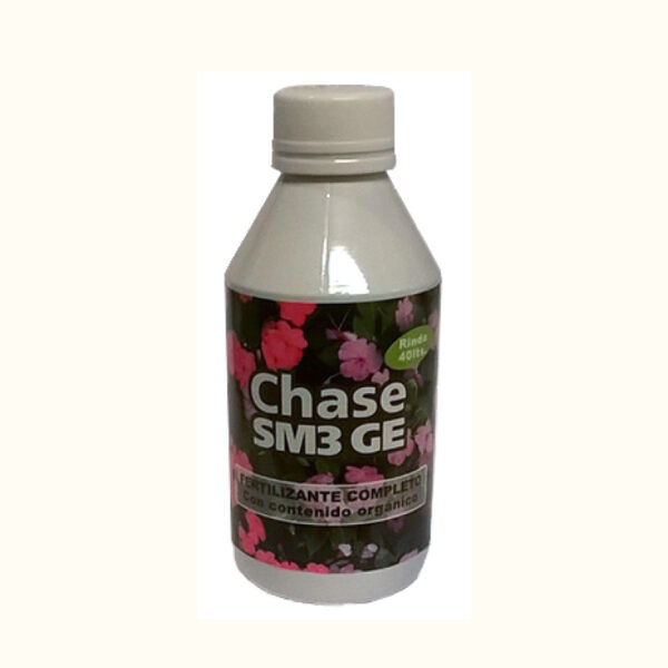 Chase SM3 GE es un bioestimulante líquido que puede emplearse como preventivo o para corregir carencias debido a su balance nutricional.