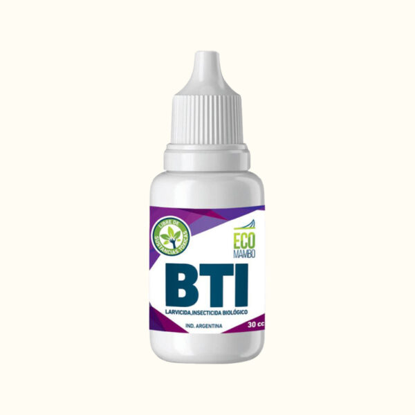 Ecomambo BTI es un insecticida biológico compuesto por Bacillus thuringiensis para el control de larvas de mosquitos en ambientes acuáticos.