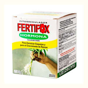 Fertifox hormona de enraizar es un enraizador de uso general. Estimula el crecimiento de las raíces y puede aplicarse a todo tipo plantas.