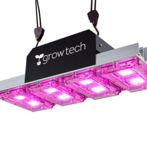 Growtech panel 400W Full Spectrum sirve para todo el ciclo de la planta desde la germinación, vegetación y floración.