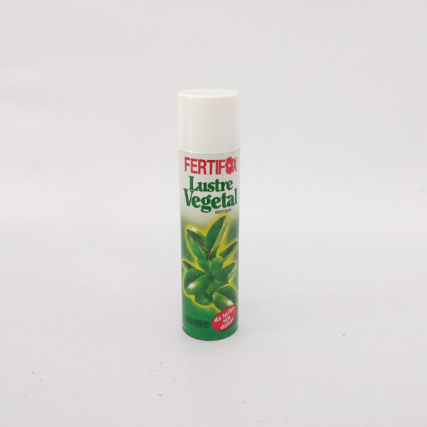 Fertifox Lustre vegetal es un aerosol indicado para el uso en plantas de interiores, para resaltar sus cualidades o para mejorarlas.