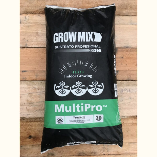 El GrowMix Multipro se utiliza para un desarrollo acelerado raíces, obteniendo el maximo rendimiento en la producción de plantas o esquejes.