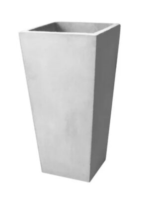 La maceta piramidal Fibrocemento es perfecta para jardines de exterior dependiendo de la decoración y el espacio de que se dispone.