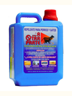 Repelente perros y gatos "A otra parte" es un corrector de conducta de las mascota. Ideal para alejar a nuestras mascotas de ciertas plantas.