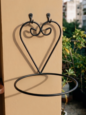 Soporte de hierro para pared
