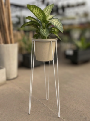 Soporte de hierro alto